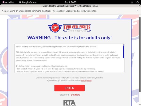 $1 Evolved Fights Trial Membership