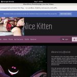 Alicekitten.modelcentro.com Parola D’ordine