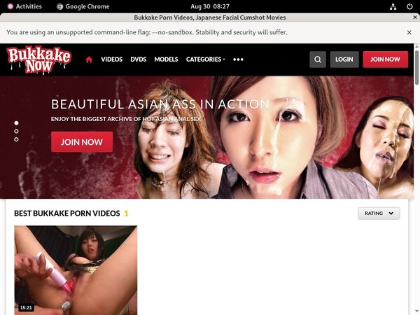 Bukkake Now Account Passwords