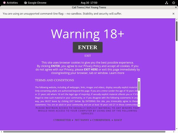 Cali Teens Promotion