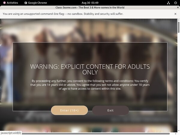 Class-3some.com Porn Password