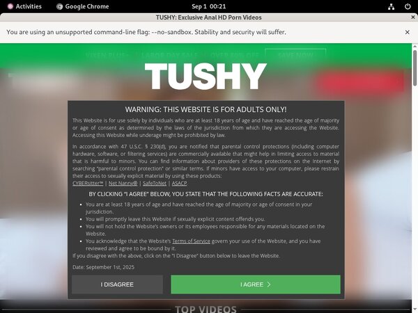 Contas Premium Tushy