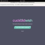Cracked Cuckold Wish Account