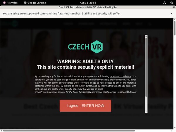 Czech VR Paypal Option