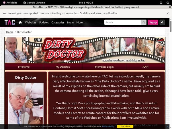 Dirtydoctor Trial Login