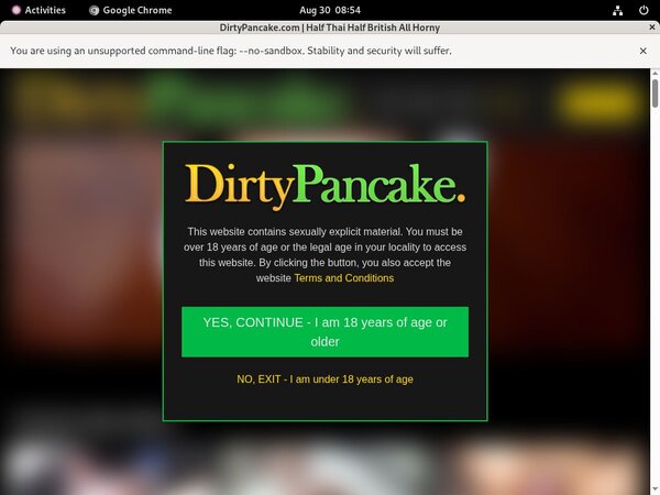 Dirtypancake.com Iphone