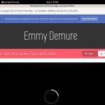 Emmy Demure Logins 2018