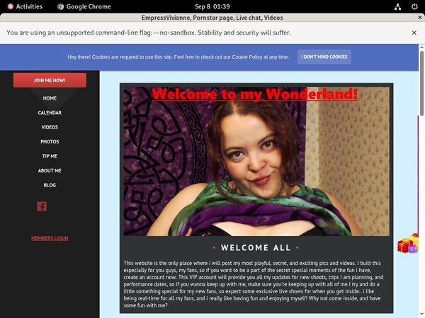 EmpressVivianne With Paysafecard