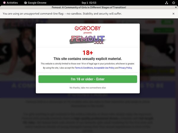 Femout XXX Discount Checkout