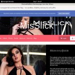 FindomMisSlick Logins For Free