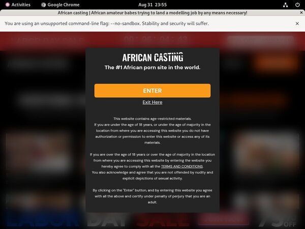 Free Africancasting Password Account