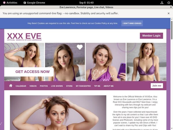 Free Eve-lawrence.com Login