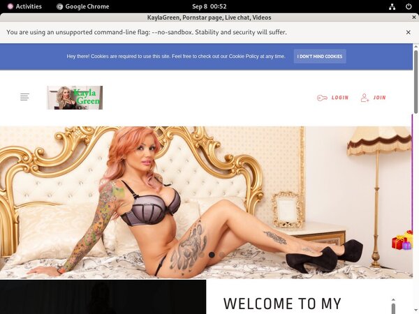 Free KaylaGreen Login And Pass