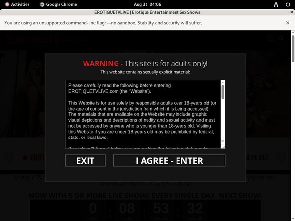 Free Logins TV Erotique
