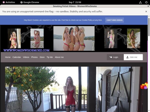 Free Passwords WomenWhoSmoke