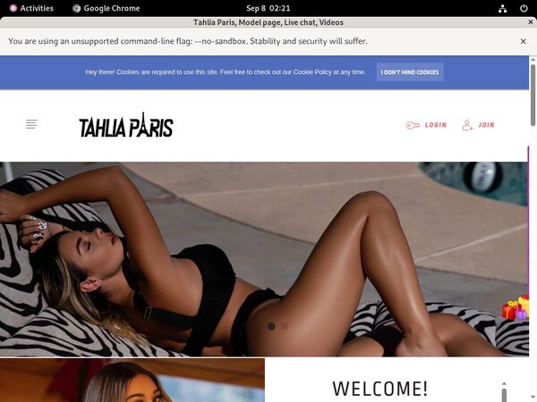 Free Tahliaparis Username