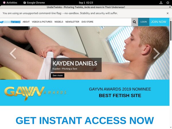 Free Users For Undie Twinks