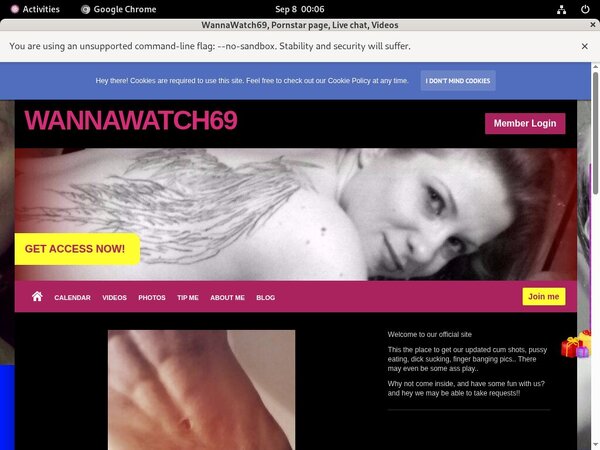 Free WannaWatch69 Pass