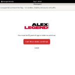 Free Watch Alex Legend