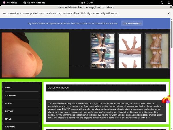 Freevioletandsteven Accounts