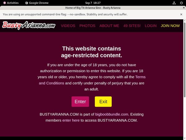 Full Bustyarianna.com Movies