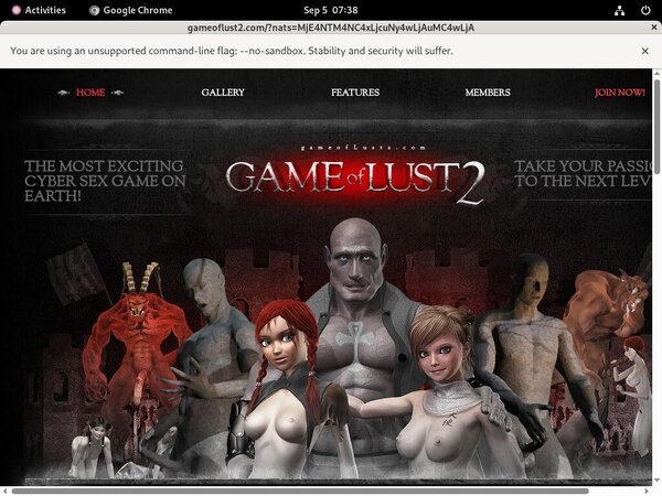Game Of Lust 2 With Cash