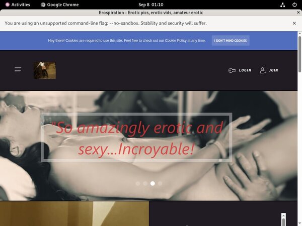 Get Free Erospiration Membership