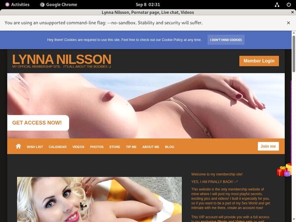 Get Free Lynna Nilsson Logins