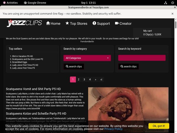 Get Scat Queens Berlin Discount Link