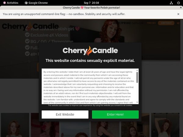 How To Get Cherrycandle Account