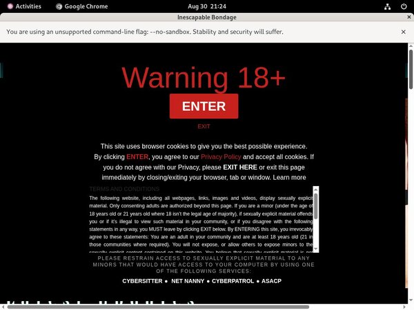 Inescapable Bondage Streaming