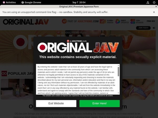JAV Original Accounts