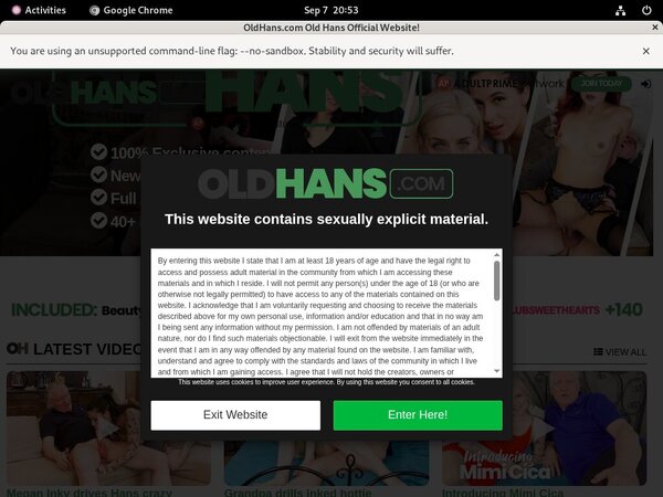 Join Old Hans