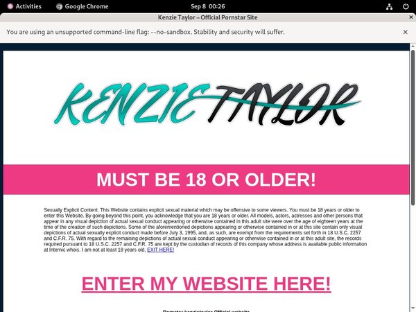 Kenzie Taylor Link Discount