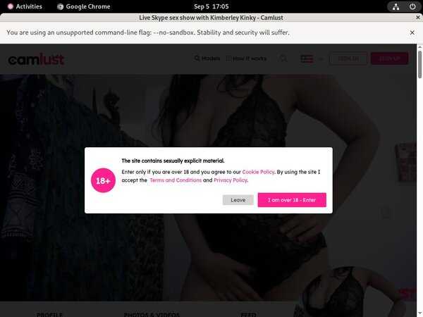 KimberleyKinky Pasword