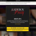 Ladyboy Pussy Coupon Deal