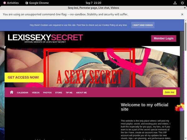 Lexissexysecret.modelcentro.com Free Sex