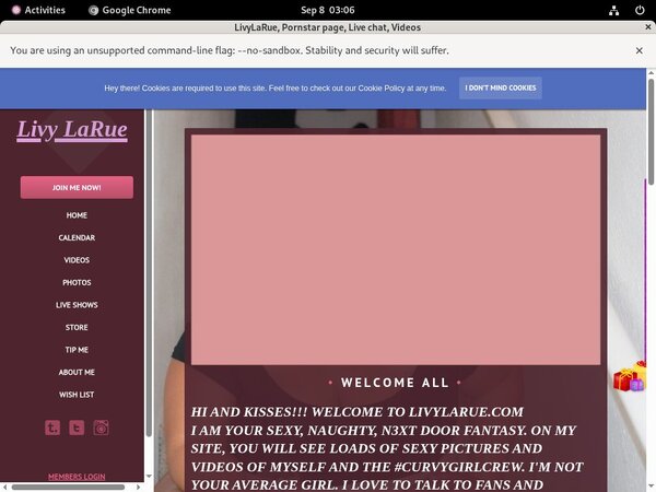 LivyLaRue Logins Free