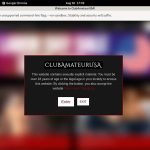 Login To Club Amateur USA For Free