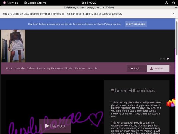 Luvlylarae Active Password
