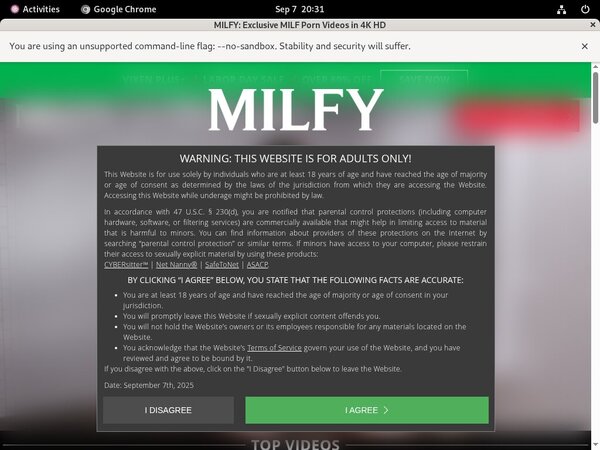 Milfy Discount Id