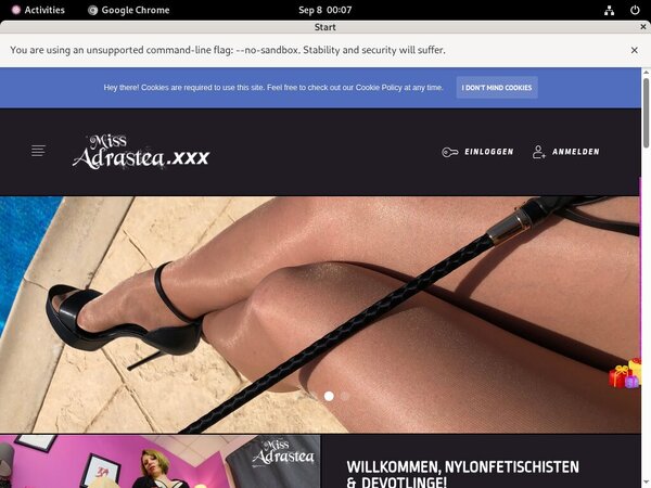 Miss Adrastea Euro Direct Debit