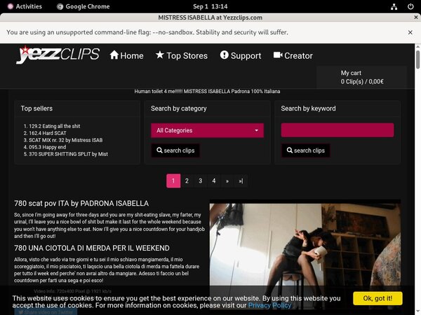 Mistress Isabella Gallery