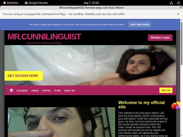 MrCunnilinguist420 Betalen