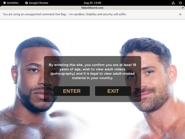 Naked Sword Billing Page
