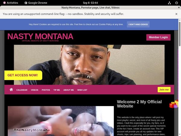 Nasty Montana Web