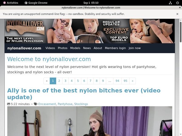 Nylonallover Free Trial Join Nylonallover Free Trial Join