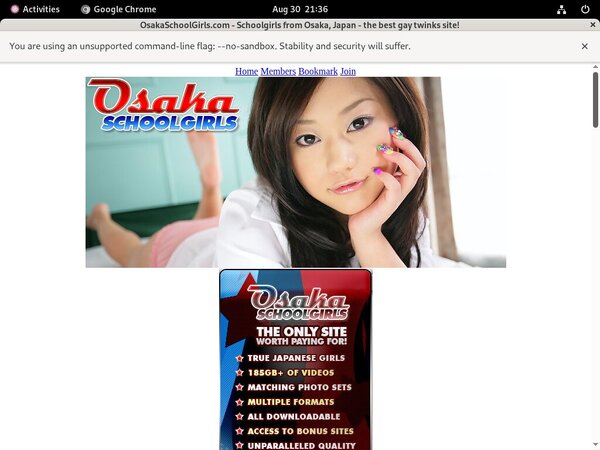 Osakaschoolgirls.com Trial Price