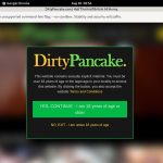 Pancake Dirty Passwords