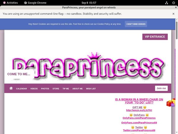 ParaPrincess Kink